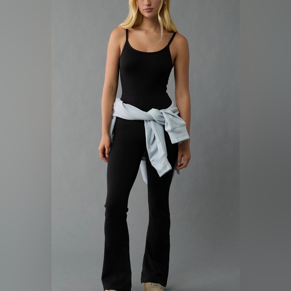 AE Knit flare jumpsuit - M